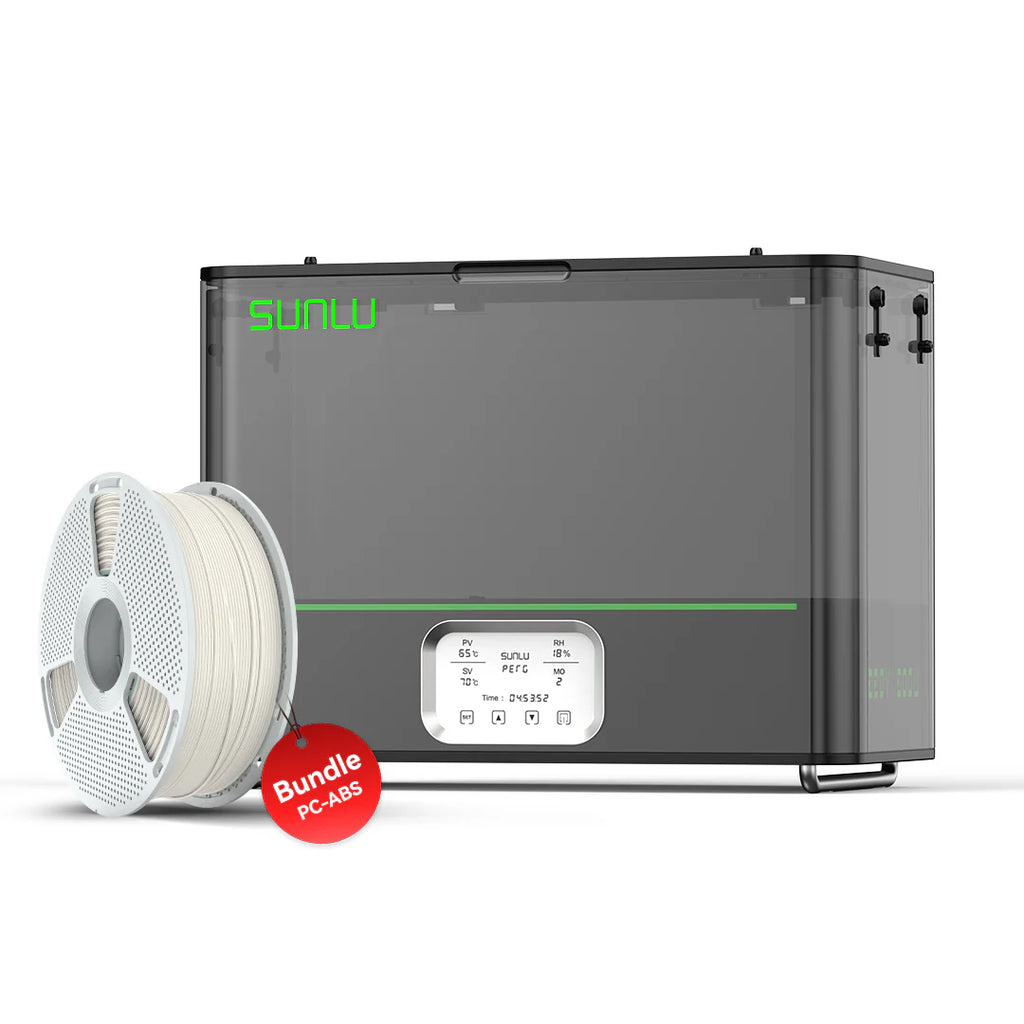 SUNLU FilaDryer E2, Up to 110℃, Professional Drying and Annealing, Born for Engineering 3D Printing Filaments