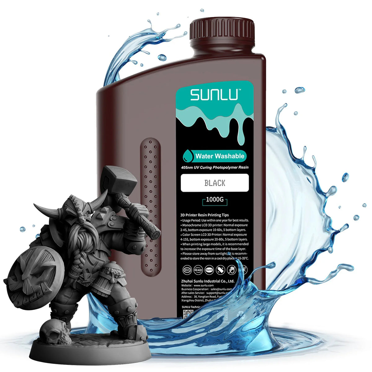 [Get 5 for the Price of 4] 1000g Standard Resin, Water-wash Standard Resin and Standard Plus Resin