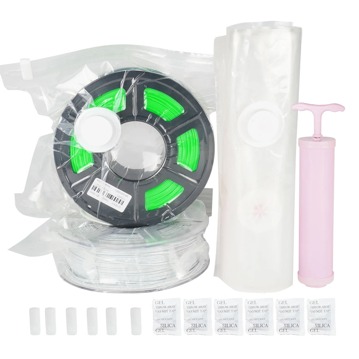 Filament Vacuum Bag Sets, 8 Vaccum Bags / Kit, 32 x 34cm