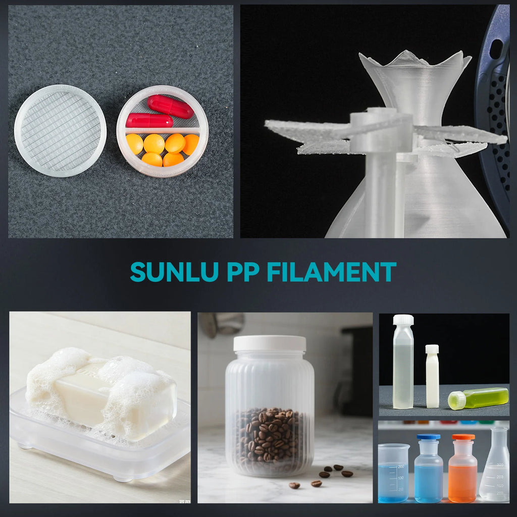 PP (Polypropylene) 3D Printer Filament 0.8KG