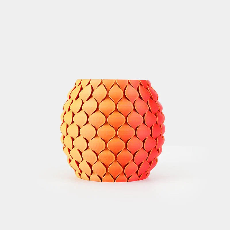 SUNLU Matte PLA Dual-Color 3D Printer Esthenic Filament 1KG, Seamless Two-Tone Shifts & Soft Matte Finish