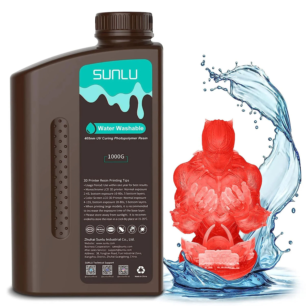 [Get 5 for the Price of 4] 1000g Standard Resin, Water-wash Standard Resin and Standard Plus Resin