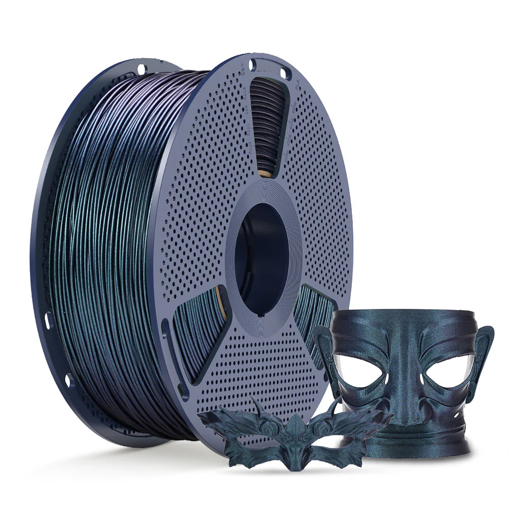 SUNLU PLA Galaxy 1KG, Color-Shifting PLA Esthenic Filament, Sparkling Ultrafine Pearlescent Powder