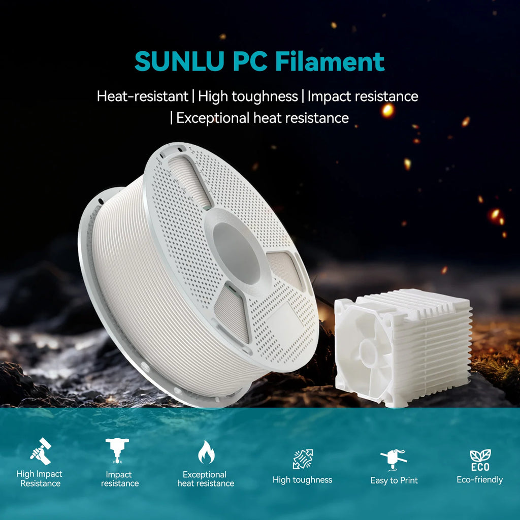PC (Polycarbonate) 3D Printer Filament 1KG