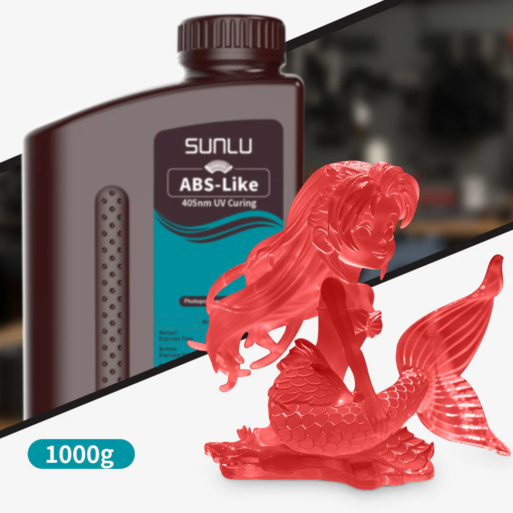 [USA Prime Deal] 1000g ABS Like Resin and Water-wash ABS Like Resin
