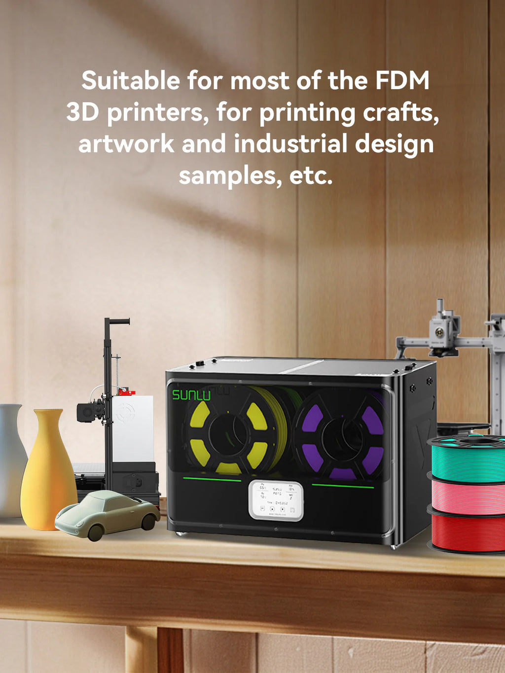 [MOQ 2 Sets] PLA, PLA+, PLA Meta, PLA Matte, 1KG*3Rolls Filament Bundle