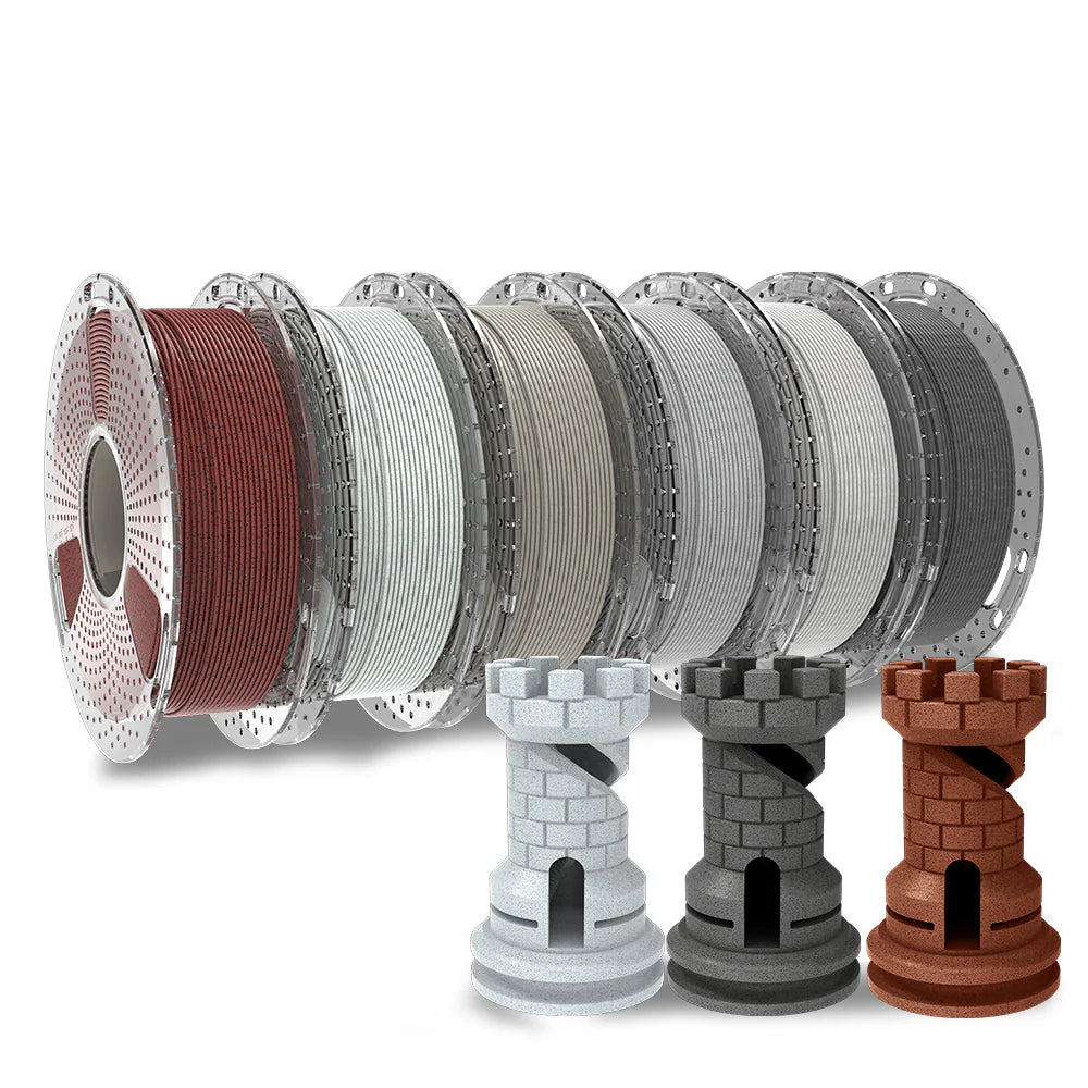 [MOQ: 3KG] High Speed PLA Marble 3D Printer Filament 1KG
