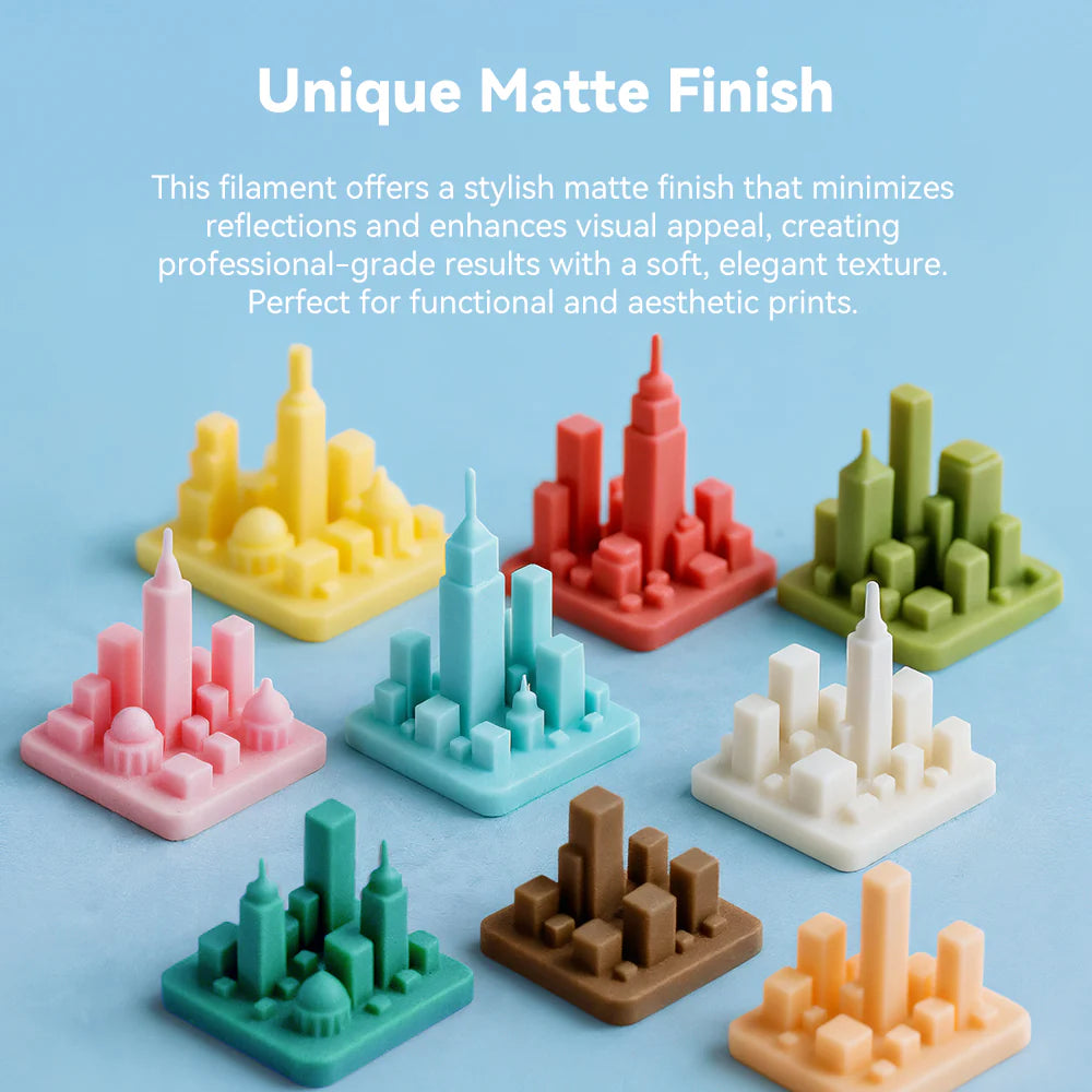 [MOQ: 6KG] High Speed Matte PLA 3D Printer Filament 1KG