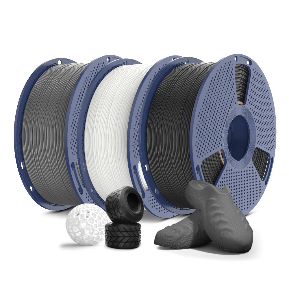 [MOQ: 3KG] TPU 3D Printer Filament 1KG, TPU 90A/TPU 95A
