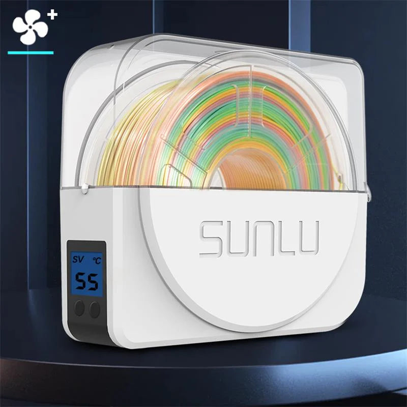 Get PLA at $6.6/KG | SUNLU S1 Plus Filament Dryer and PLA Filament Bundle